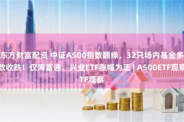 东方财富配资 中证A500指数翻绿，32只场内基金多数收跌！仅海富通、兴业ETF涨幅为正 | A500ETF观察
