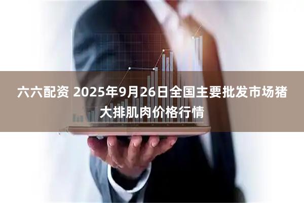 六六配资 2025年9月26日全国主要批发市场猪大排肌肉价格行情