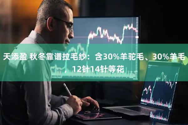 天添盈 秋冬靠谱拉毛纱：含30%羊驼毛、30%羊毛，12针14针等花